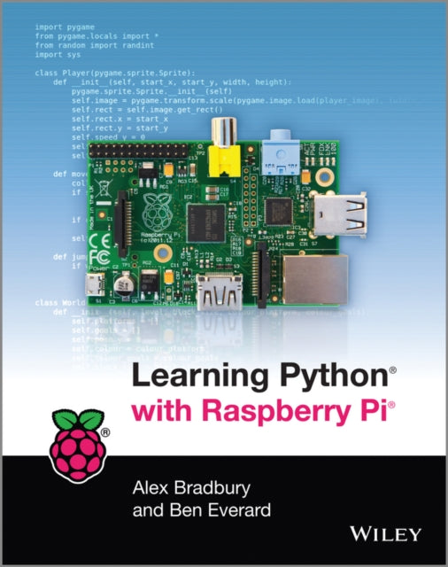 Book cover of: Learning Python with Raspberry Pi