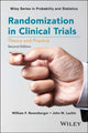Book cover of: Randomization in Clinical Trials. By: William F. Rosenberger
