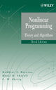 Book cover of: Nonlinear Programming. By: Mokhtar S. Bazaraa