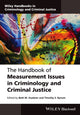 Book cover of: Handbook of Measurement Issues in Criminology and Criminal Justice. By: Beth M. Huebner