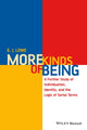 Book cover of: More Kinds of Being. By: E. J. Lowe