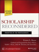 Book cover of: Scholarship Reconsidered. By: Ernest L. Boyer