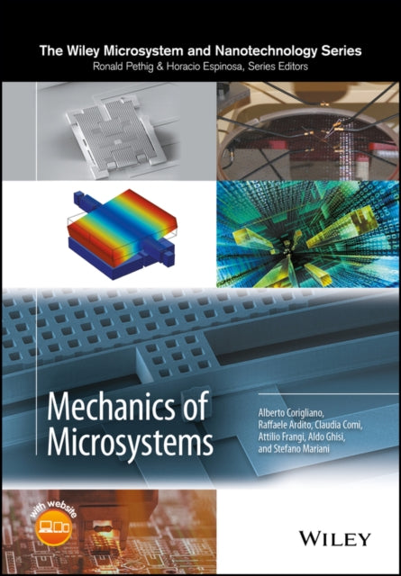 Book cover of: Mechanics of Microsystems. By: Alberto Corigliano