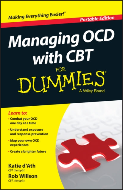 Book cover of: Managing OCD with CBT For Dummies. By: Katie d'Ath