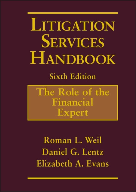 Book cover of: Litigation Services Handbook. By: Roman L. Weil