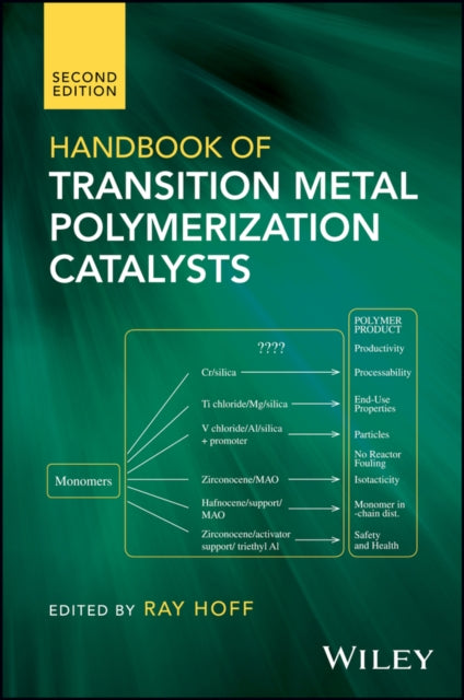 Book cover of: Handbook of Transition Metal Polymerization Catalysts. By: Ray Hoff