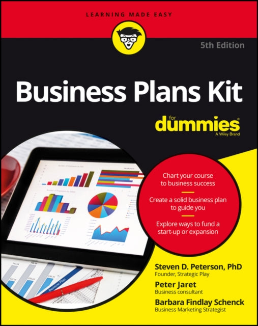 Book cover of: Business Plans Kit For Dummies. By: Steven Peterson