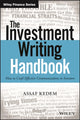 Book cover of: Investment Writing Handbook. By: Assaf Kedem
