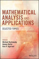 Book cover of: Mathematical Analysis and Applications. By: Michael Ruzhansky
