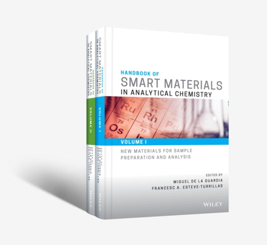 Book cover of: Handbook of Smart Materials in Analytical Chemistry, 2 Volume Set. By: Miguel de la Guardia