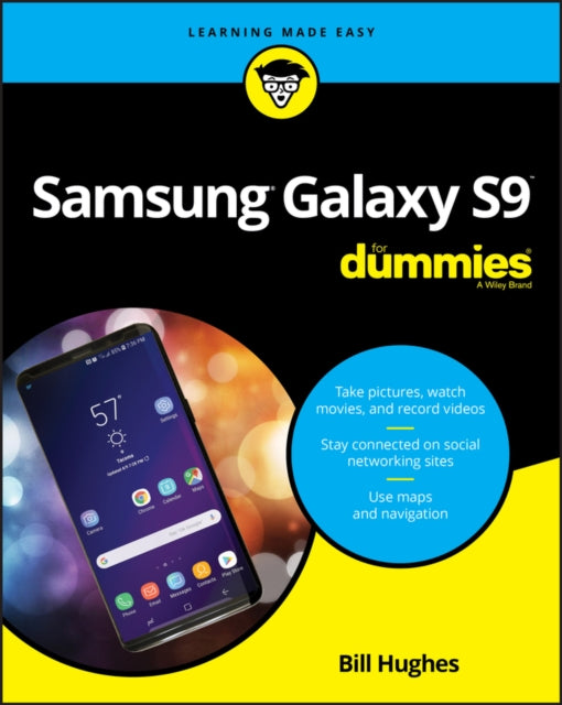Book cover of: Samsung Galaxy S9 For Dummies. By: Bill Hughes
