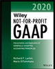 Book cover of: Wiley Not-for-Profit GAAP 2020. By: Richard F. Larkin