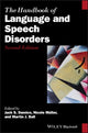 Book cover of: Handbook of Language and Speech Disorders. By: Jack S. Damico