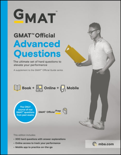 Book cover of: GMAT Official Advanced Questions. By: GMAC (Graduate Management Admission Council)