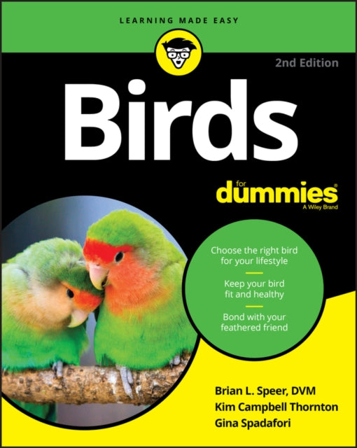 Book cover of: Birds For Dummies. By: Gina Spadafori