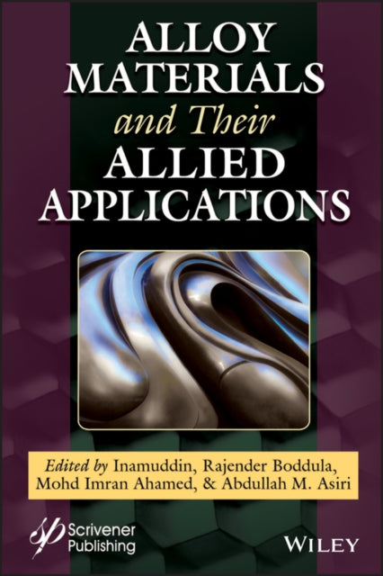 Book cover of: Alloy Materials and Their Allied Applications. By: Inamuddin