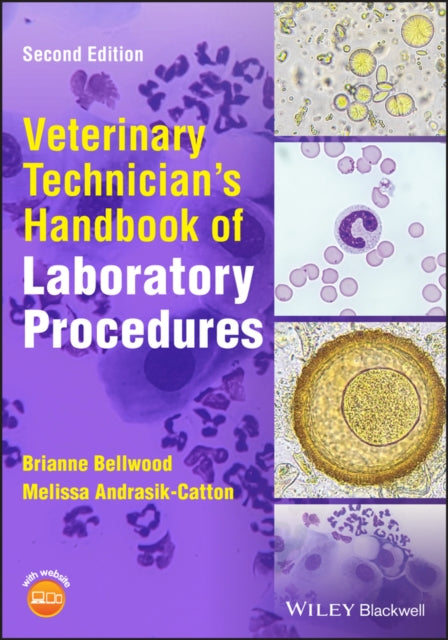 Book cover of: Veterinary Technician's Handbook of Laboratory Procedures. By: Melissa Andrasik-Catton