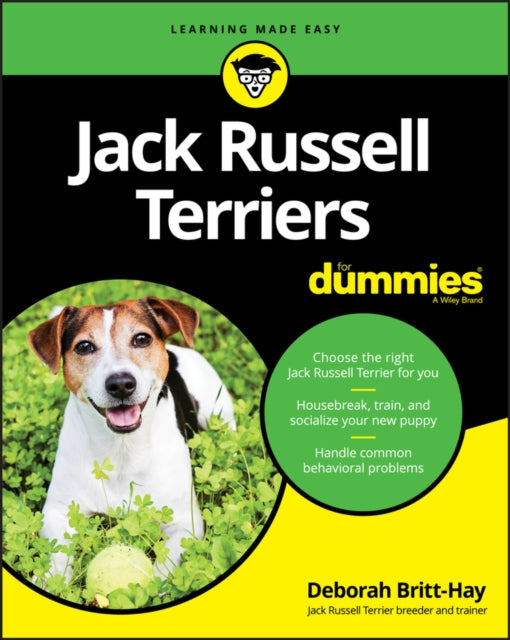 Book cover of: Jack Russell Terriers For Dummies. By: Deborah Britt-Hay