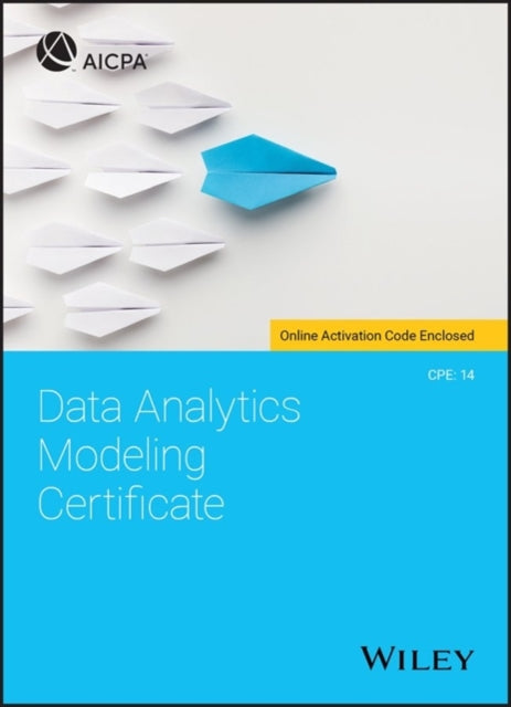 Book cover of: Data Analytics Modeling Certificate. By: AICPA