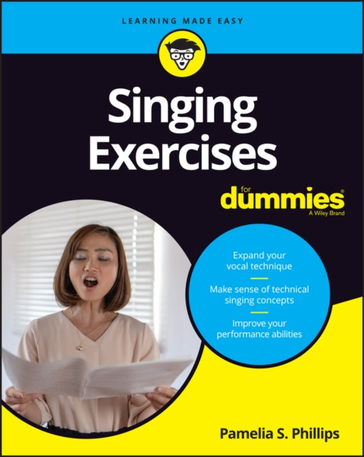 Book cover of: Singing Exercises For Dummies. By: Pamelia S. Phillips
