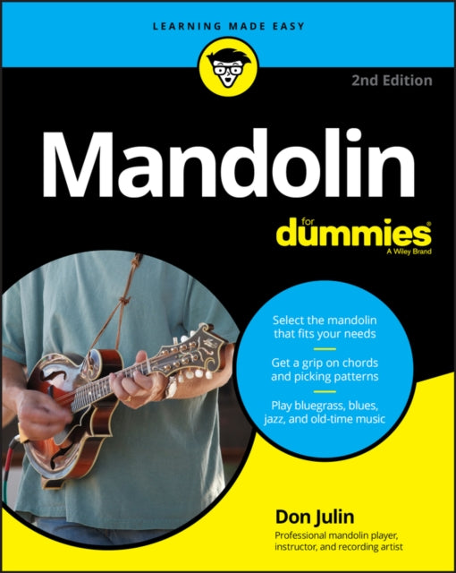 Book cover of: Mandolin For Dummies. By: Don Julin