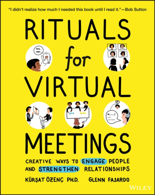 Book cover of: Rituals for Virtual Meetings. By: Kursat Ozenc