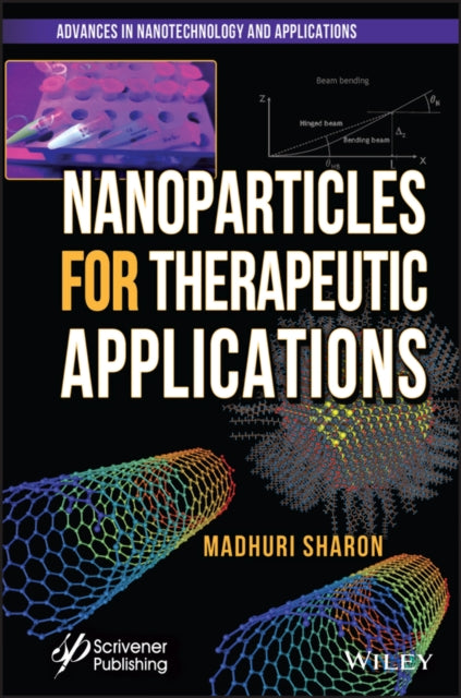 Book cover of: Nanoparticles for Therapeutic Applications. By: Madhuri Sharon