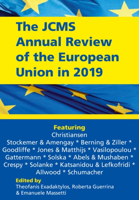 Book cover of: JCMS Annual Review of the European Union in 2019. By: Theofanis Exadaktylos