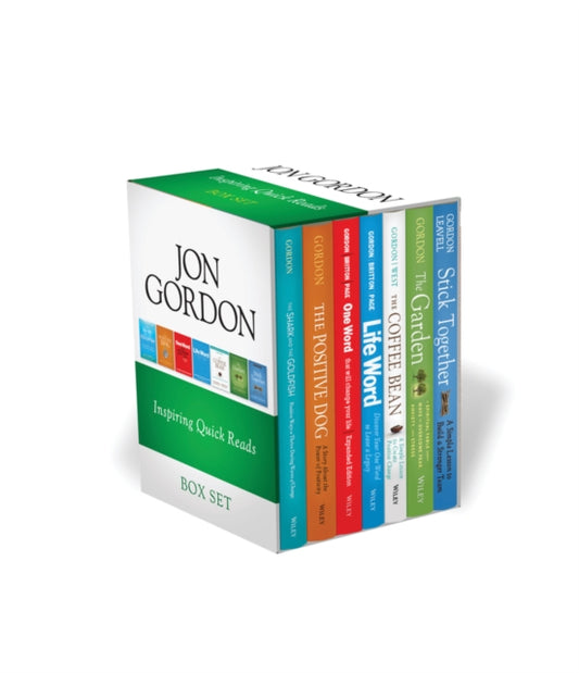 Book cover of: Jon Gordon Inspiring Quick Reads Box Set. By: Jon Gordon