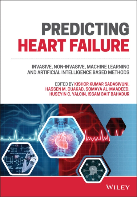 Book cover of: Predicting Heart Failure. By: Kishor Kumar Sadasivuni