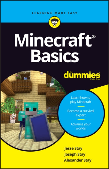 Book cover of: Minecraft Basics For Dummies. By: STAY, JESSE