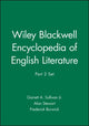 Book cover of: Wiley Blackwell Encyclopedia of English Literature, Part 2 Set. By: Sullivan, Garrett A., Jr.