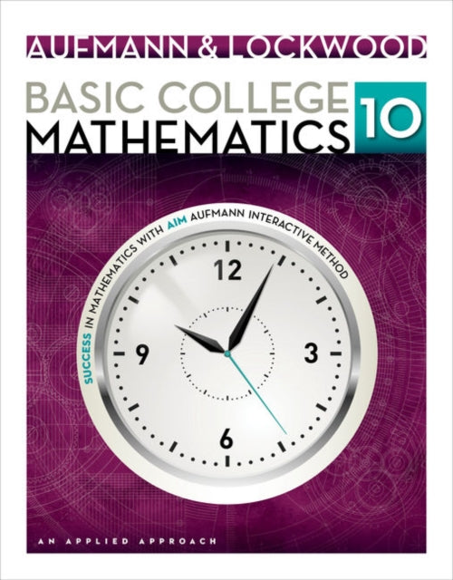 Book cover of: Basic College Mathematics. By: Richard N. Aufmann