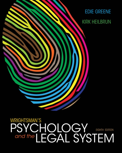 Book cover of: Wrightsman's Psychology and the Legal System. By: Edith Greene