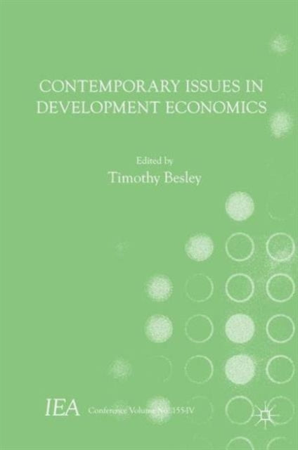 Book cover of: Contemporary Issues in Development Economics. By: Timothy Besley
