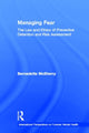 Book cover of: Managing Fear. By: Bernadette McSherry