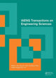 Book cover of: IAENG Transactions on Engineering Sciences. By: Sio-Iong Ao