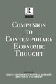 Book cover of: Companion to Contemporary Economic Thought. By: Michael Bleaney