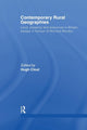 Book cover of: Contemporary Rural Geographies. By: Hugh Clout
