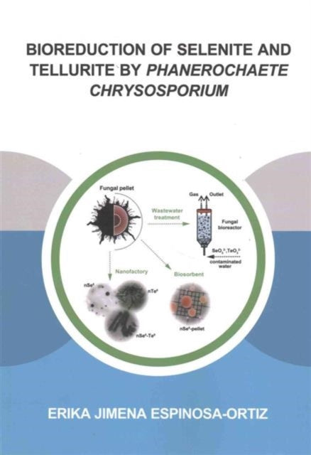 Book cover of: Bioreduction of Selenite and Tellurite by Phanerochaete Chrysosporium. By: Erika Jimena Espinosa-Ortiz