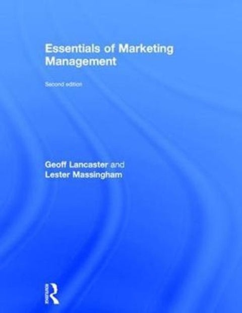 Essentials of Marketing Management