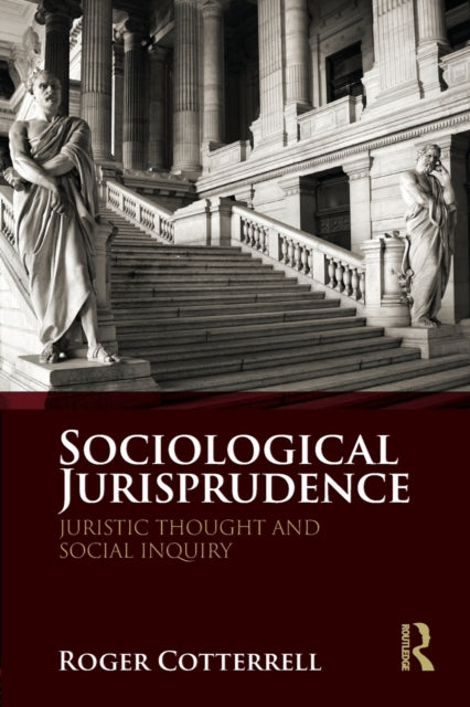 Book cover of: Sociological Jurisprudence. By: Roger Cotterrell