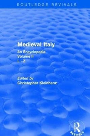 Routledge Revivals: Medieval Italy (2004)