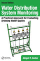 Book cover of: Water Distribution System Monitoring. By: Abigail F. Cantor