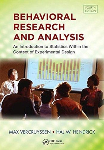 Book cover of: Behavioral Research and Analysis. By: M. Vercruyssen