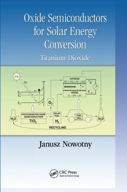 Book cover of: Oxide Semiconductors for Solar Energy Conversion. By: Janusz Nowotny