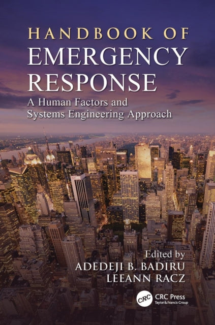 Book cover of: Handbook of Emergency Response. By: Adedeji B. Badiru