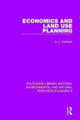 Book cover of: Economics and Land Use Planning. By: A. J. Harrison