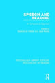 Book cover of: Speech and Reading. By: Beatrice de Gelder