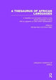 Book cover of: Thesaurus of African Languages. By: Michael Mann